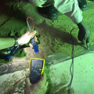 Testing with portable CSE Electrode